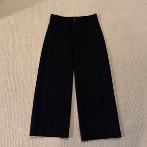 Anthropologie Mauve crop wide leg pant